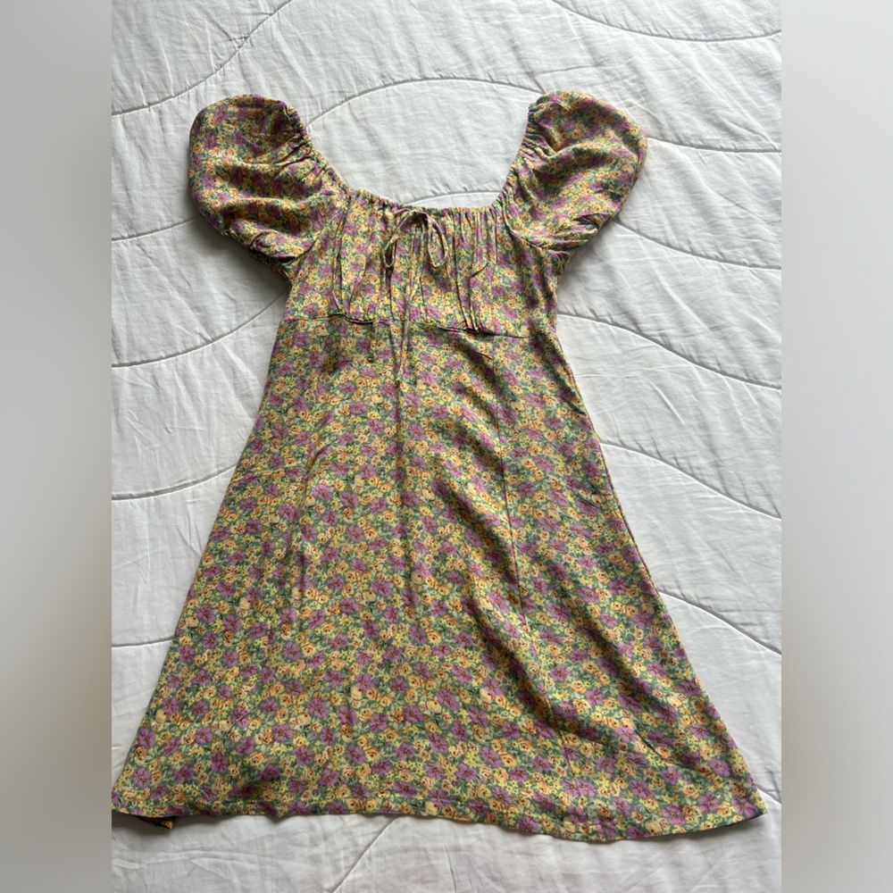 american eagle babydoll flowy dress